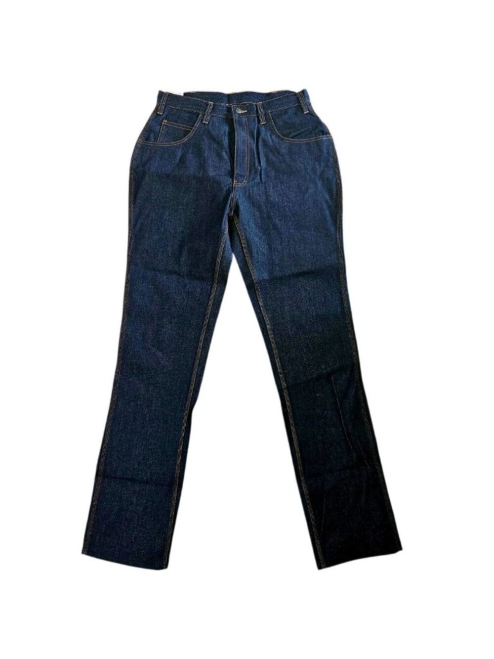 USA Works Jeans Men's Size 33x36 Blue 100% Heavy Duty Cotton Zip Fly Work Pants
